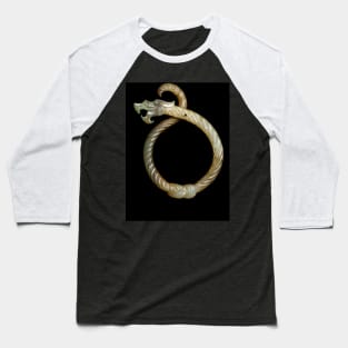 Eastern Zhou Dynasty Knotted Dragon Pendant Baseball T-Shirt